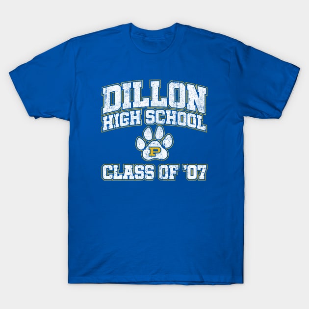 Dillon High School Class of 2007 (Variant) T-Shirt by huckblade